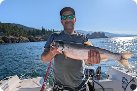 [Species] caught on a fishing charter in British Columbia